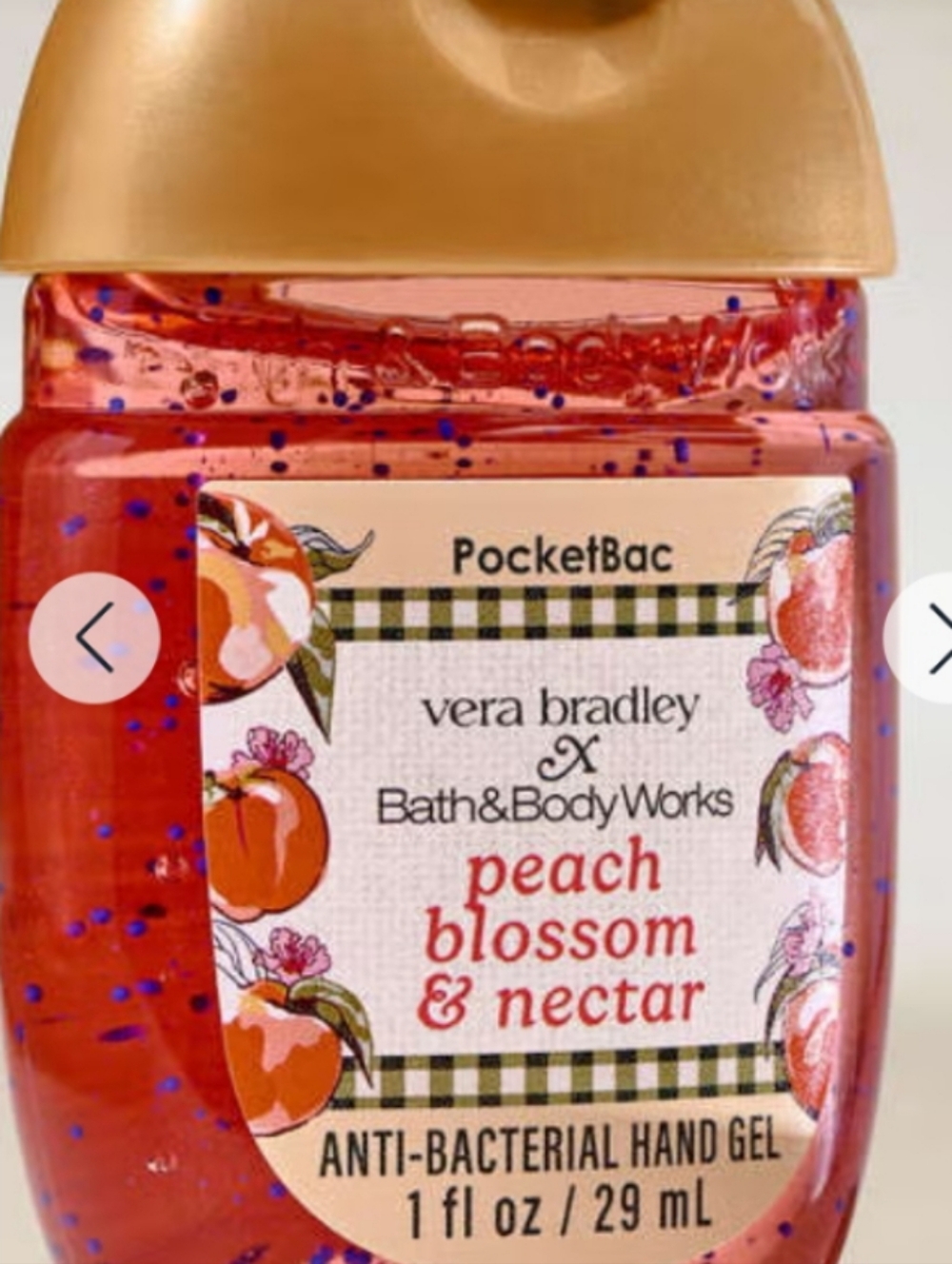 Peach Blossom & Nectar Hand Gel - Pink